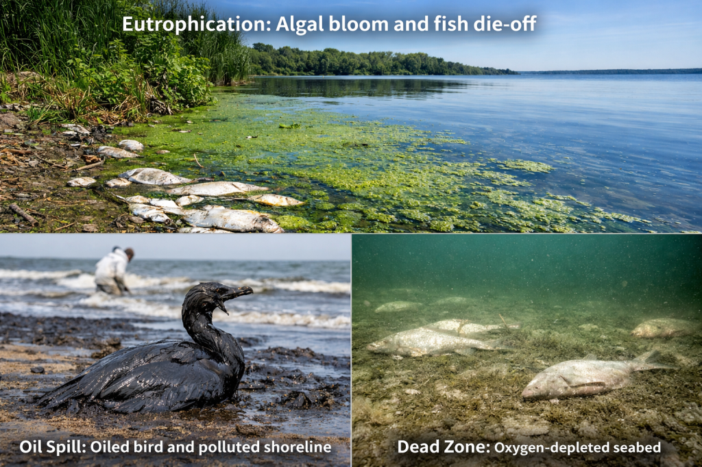 Water pollution's deadly impacts on life