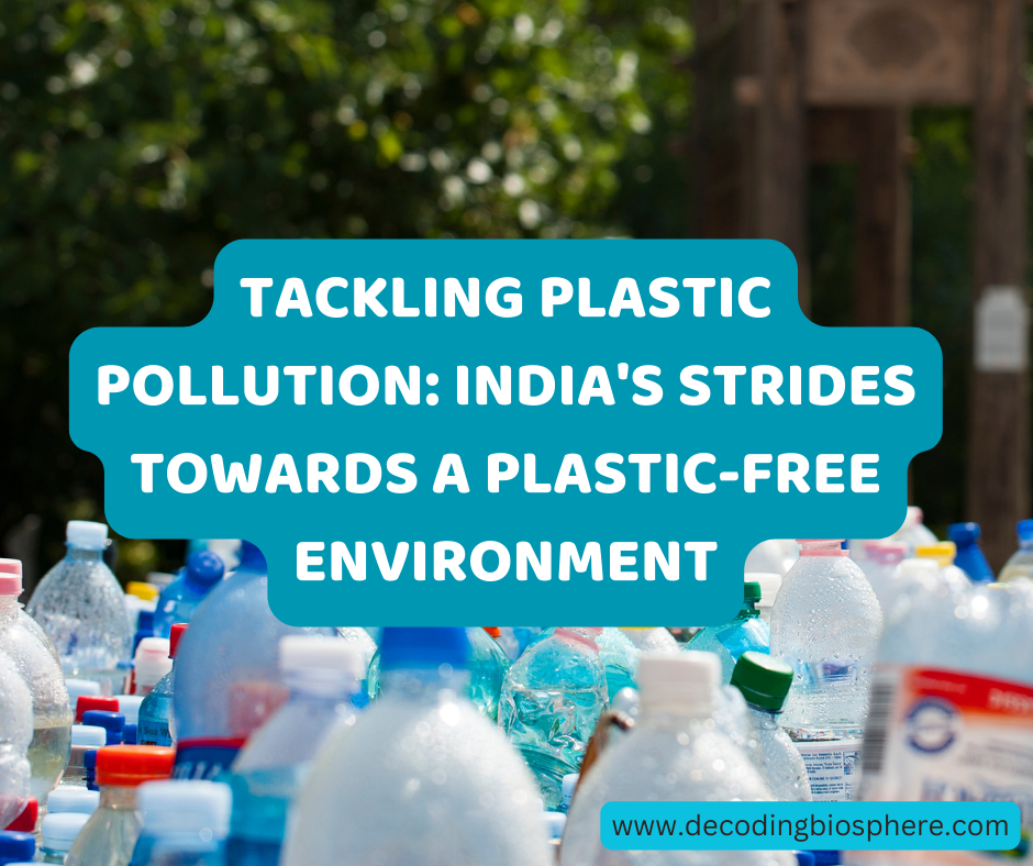 Tackling Plastic Pollution India's Strides towards a Plastic-Free Environment