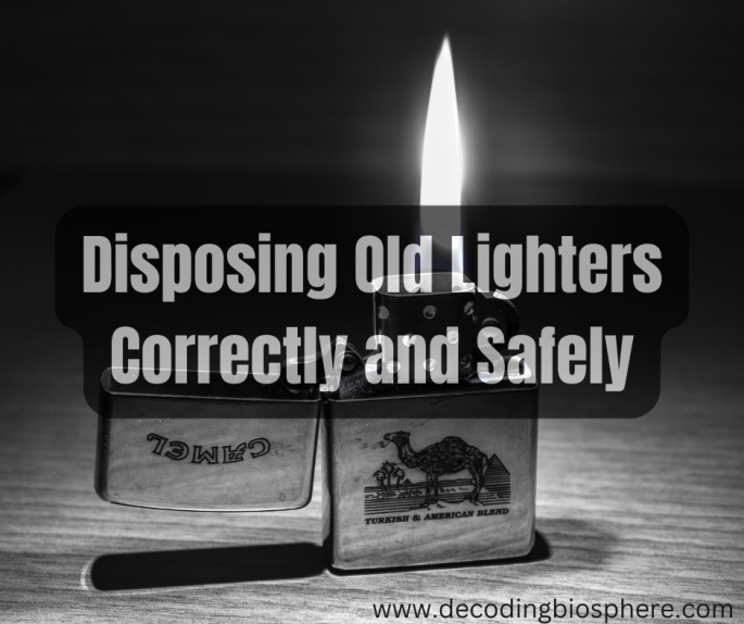 How To Dispose of Old Lighters Correctly and Safely
