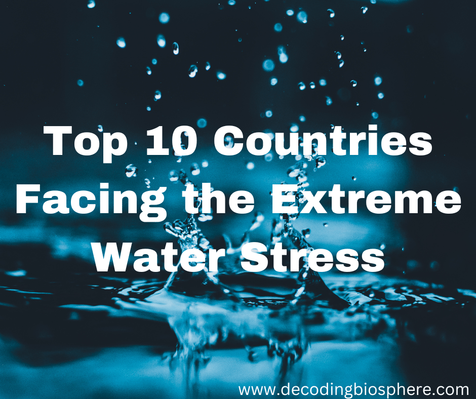 Top 10 Countries Facing the Extreme Water Stress