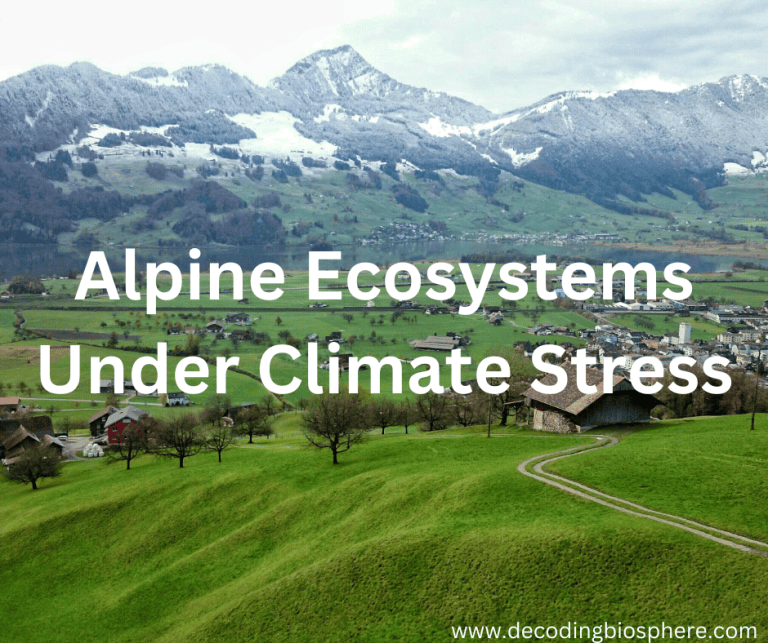 Alpine Ecosystems Are Under Climate Stress – Decoding Biosphere