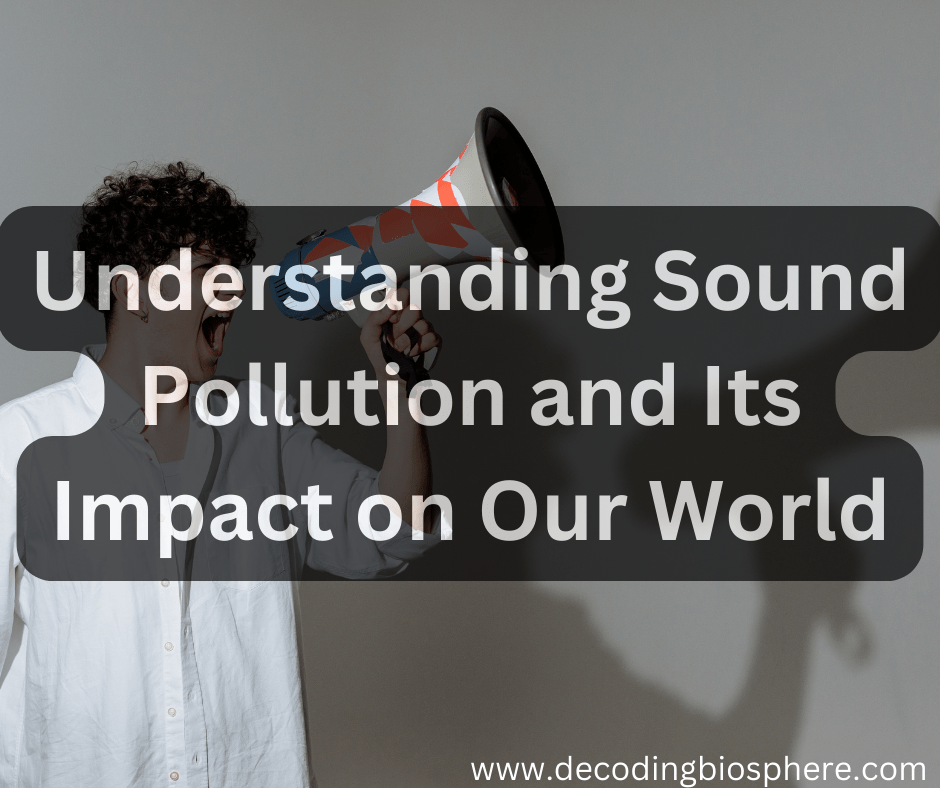 Understanding Sound Pollution and Its Impact on Our World