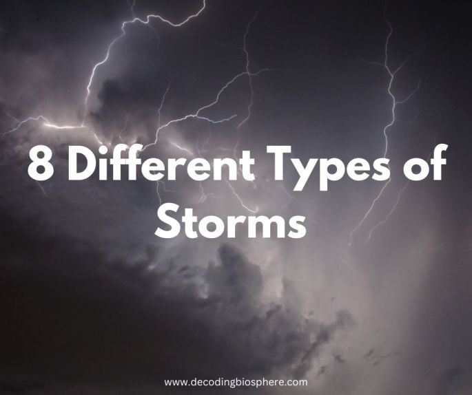 8 Different Types of Storms