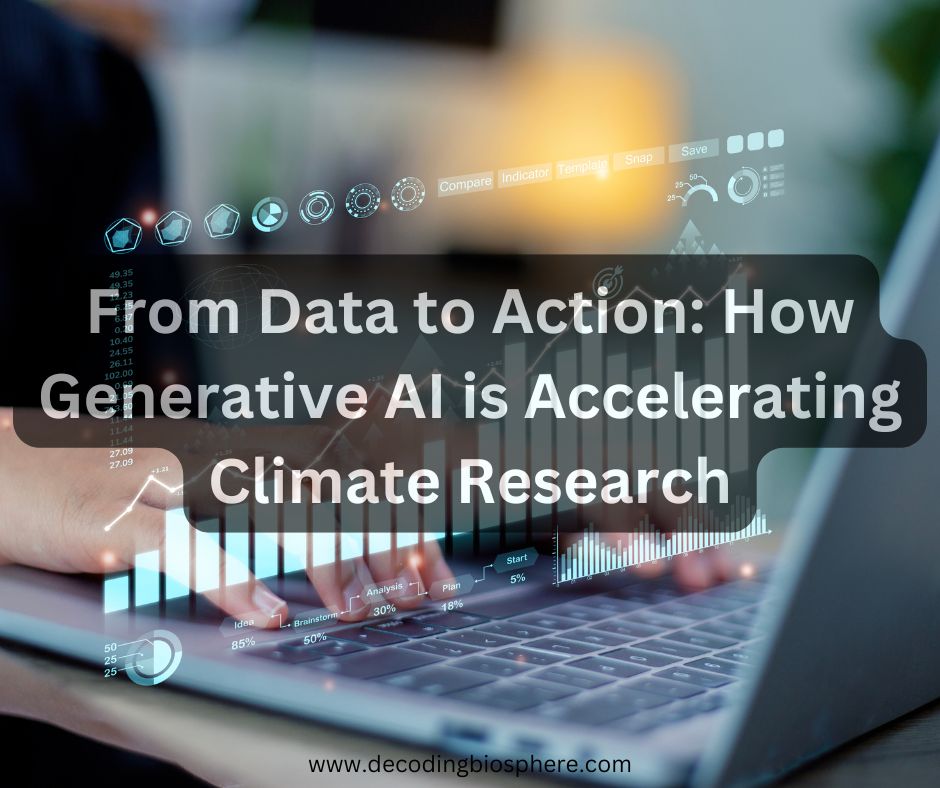 How Generative AI is Accelerating Climate Research