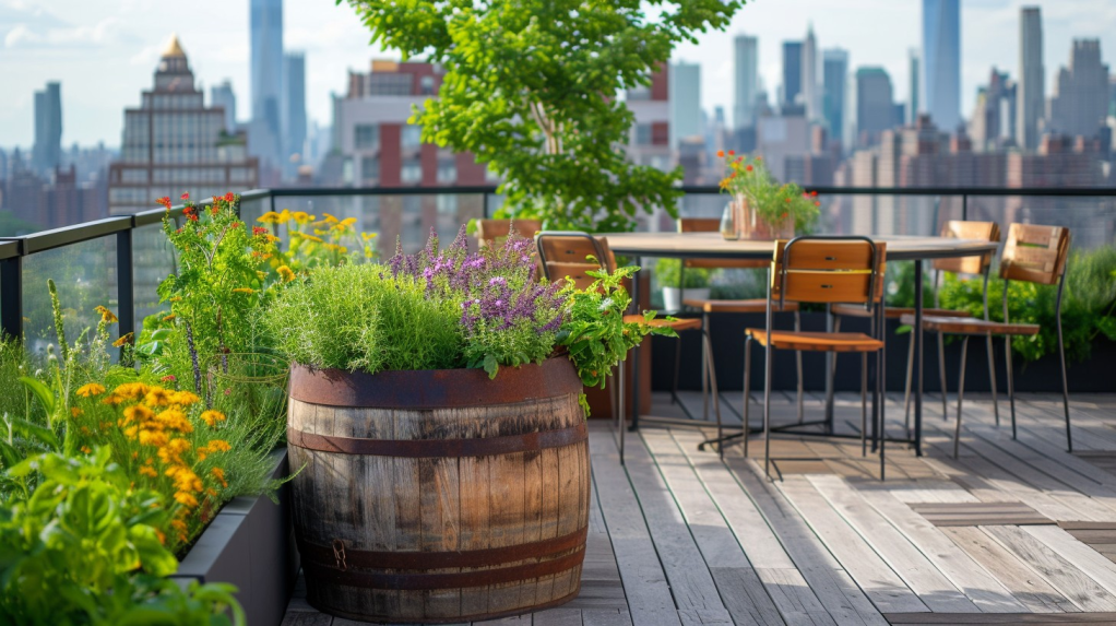 rooftop garden