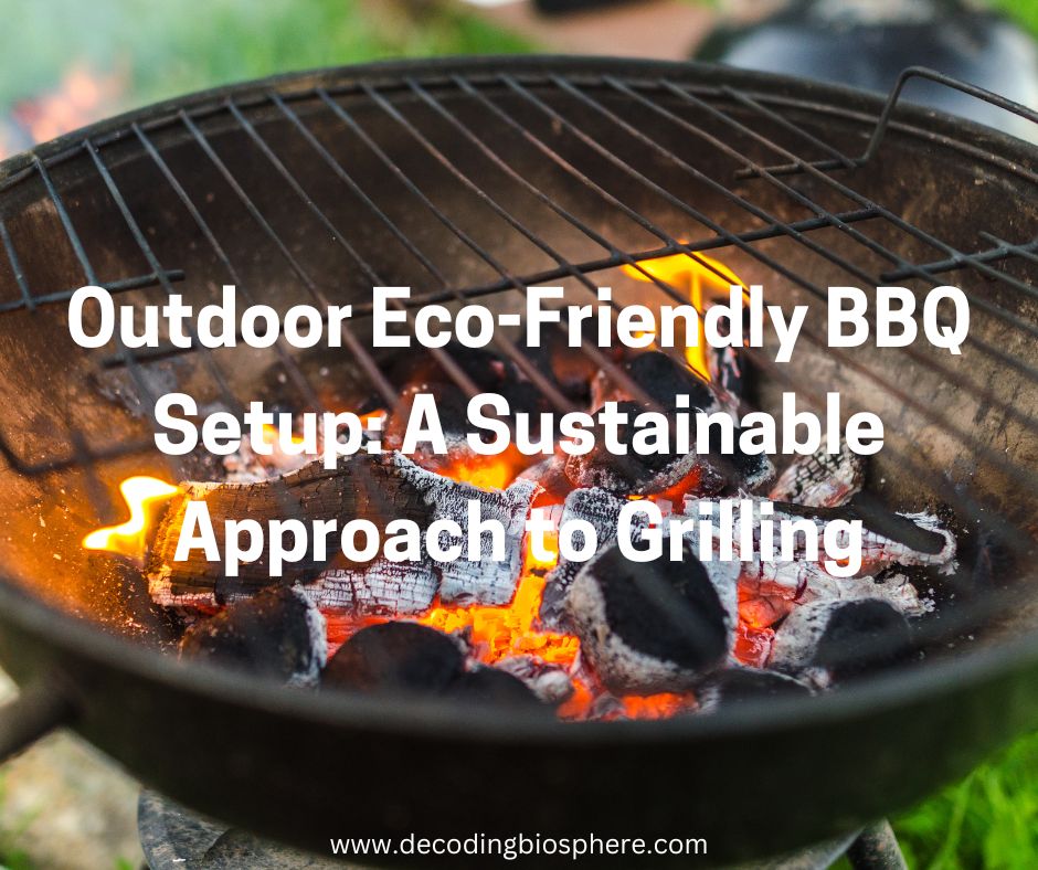 Outdoor Eco-Friendly BBQ Setup