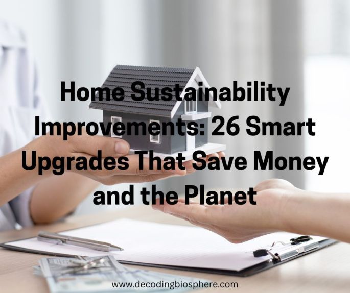 Home Sustainability Improvements
