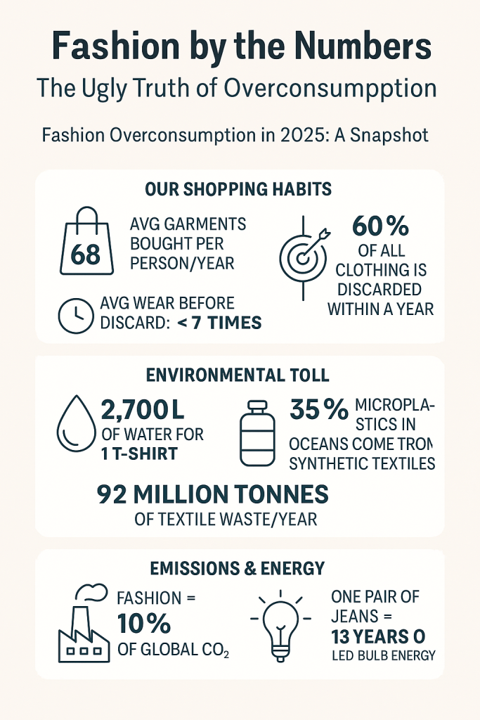 infographic: Fashion Overconsumption