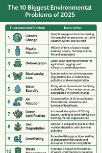 The 10 Biggest Environmental Problems of 2025 and What We Can Do About
