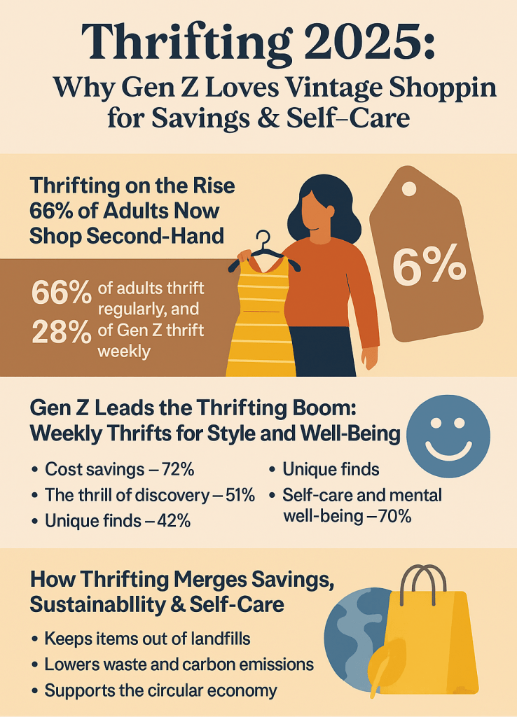 Thrifting infopraphic