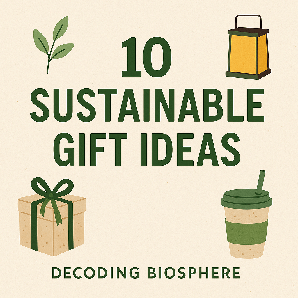 10 Eco-Friendly Gift Ideas for People Who Care About the&nbsp;Planet