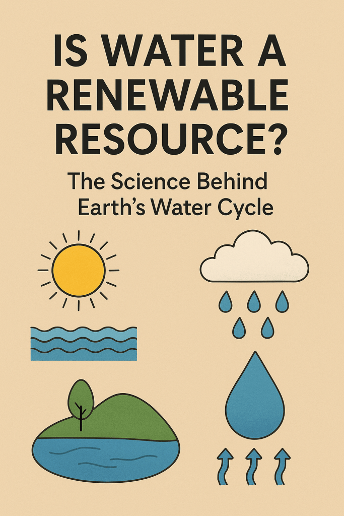 Is Water a Renewable Resource? The Science Behind Earth’s Water Cycle ... - Renewable Water Sources