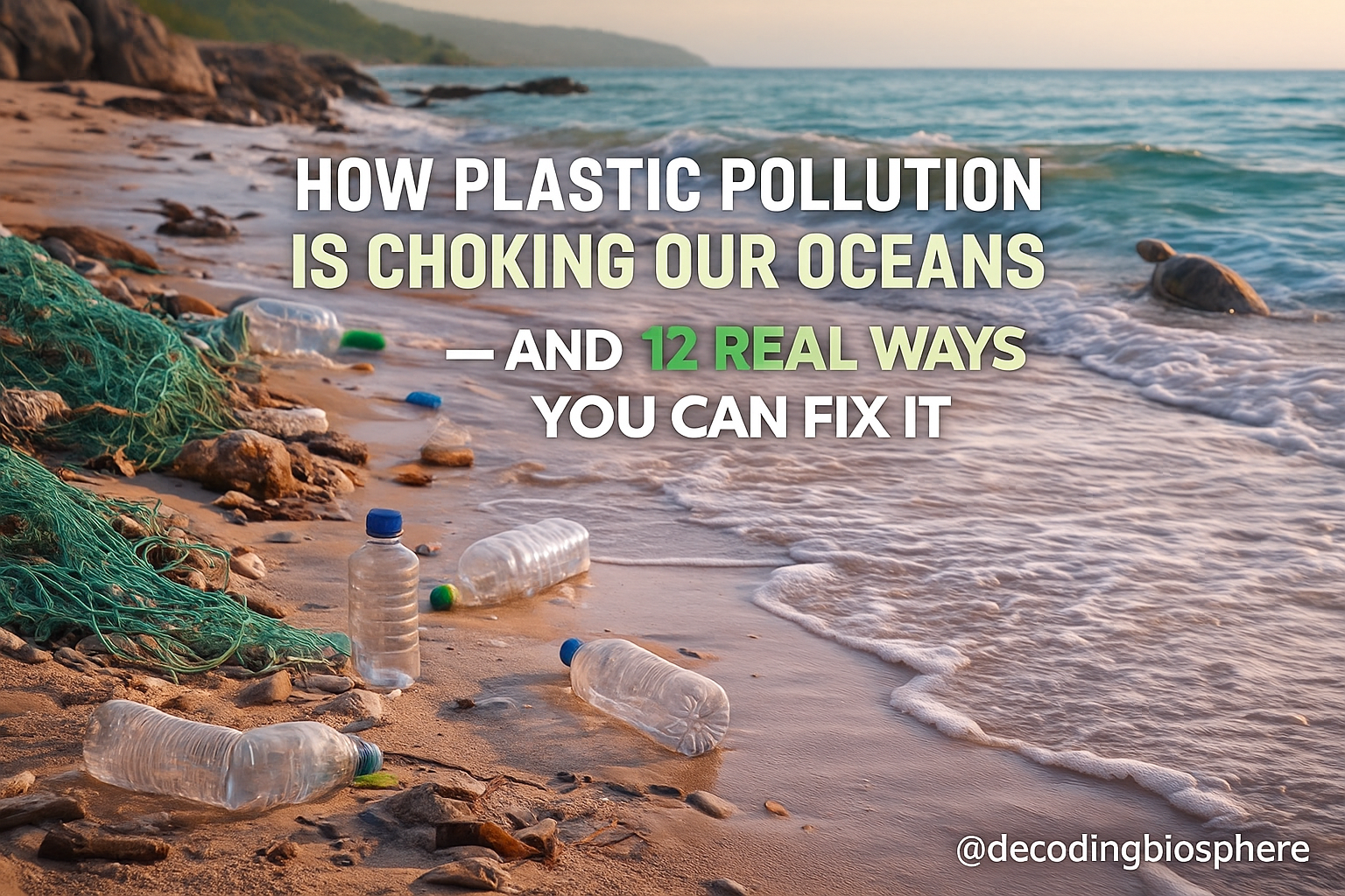 How Plastic Pollution Is Choking Our Oceans