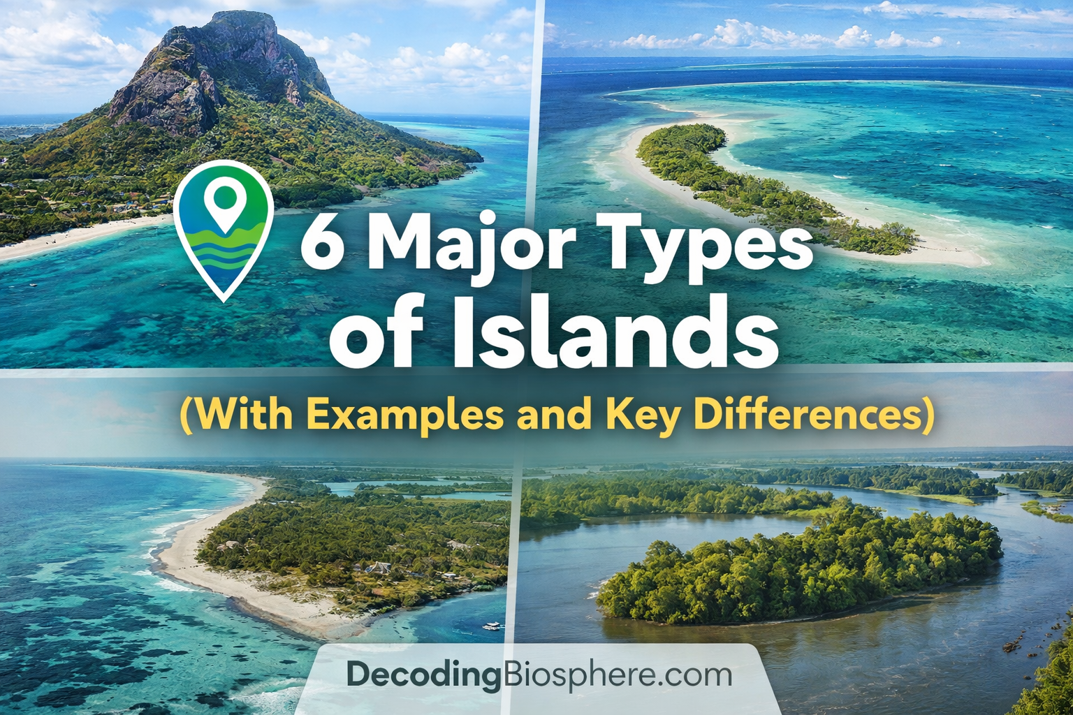 Types of islands in focus